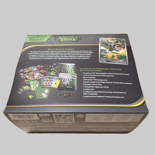 Perfect Order Elite Trainer Box – English – Factory Sealed – Pokémon TCG – back