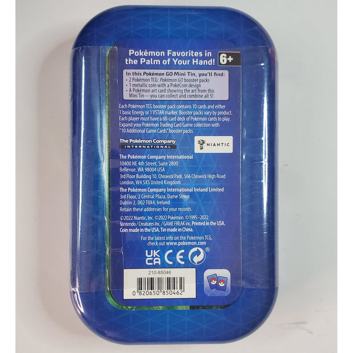 Pokémon GO Mini Tin – Pikachu Artwork – Factory Sealed – Image 10
