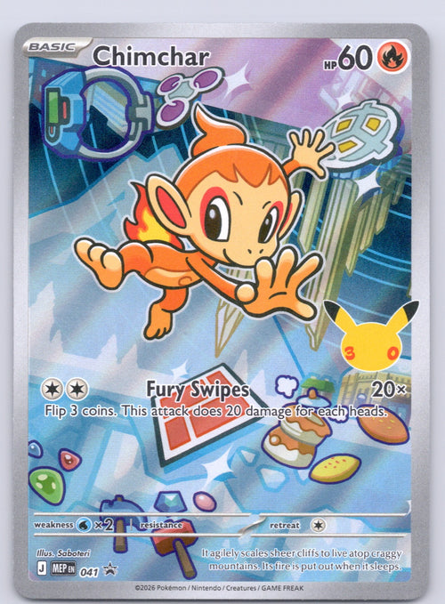Chimchar 041/MEP Promo NM - ME: Mega Evolution Promo