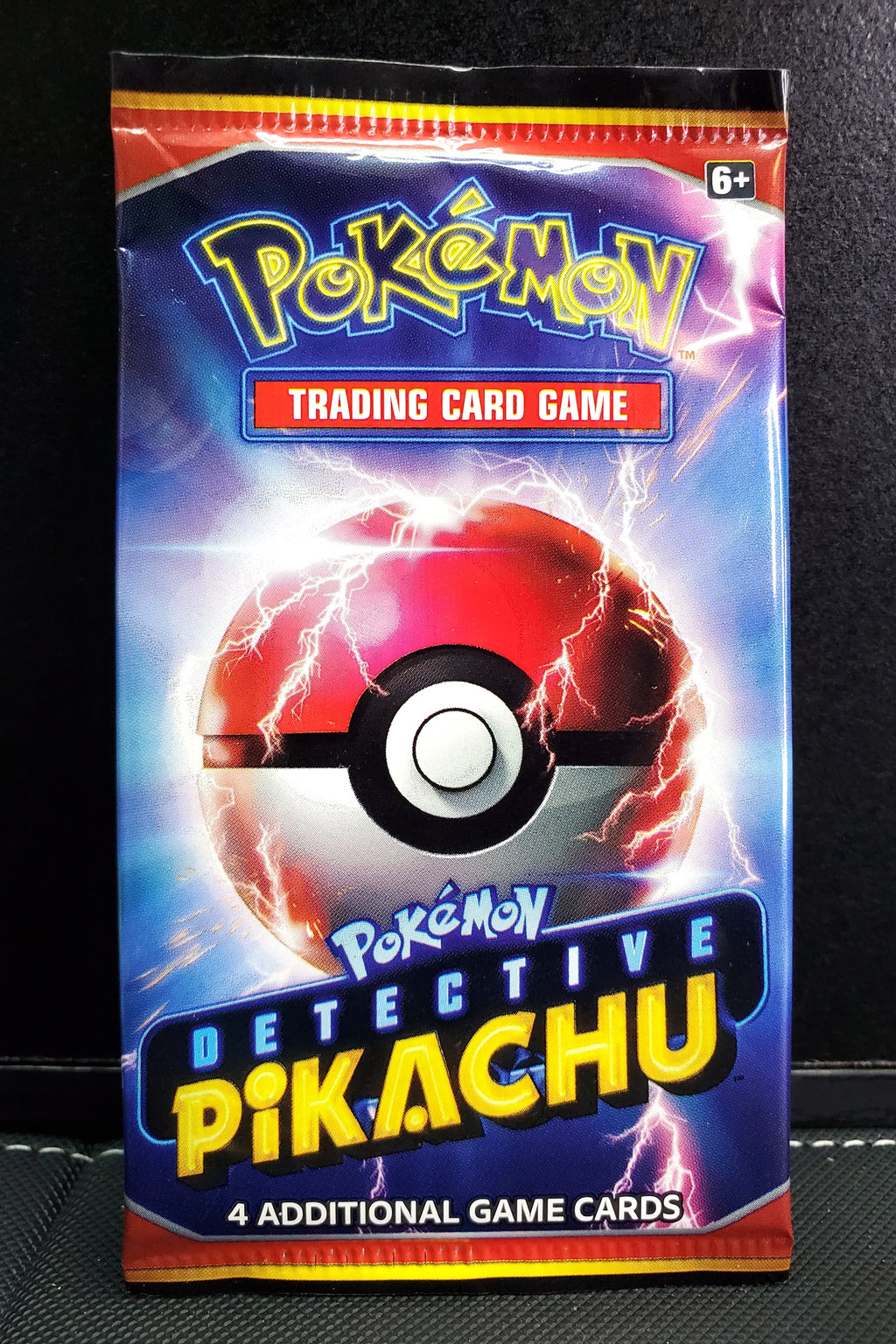 Pokemon TCG: Detective Pikachu  (4 Cards) Booster Pack - Factory Sealed