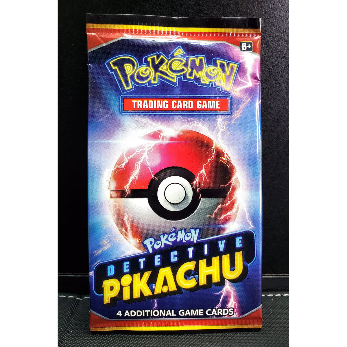 Detective Pikachu Booster Pack – 4 Cards – English – Factory Sealed - True Unicorn TCG, LLC