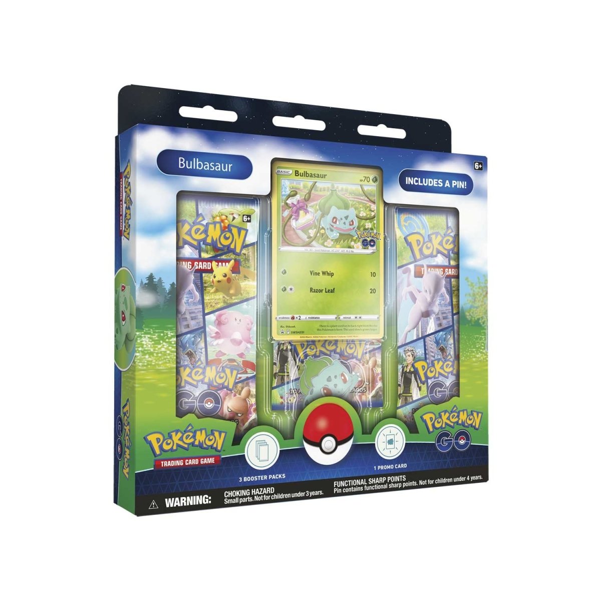 Pokémon GO Pin Collection – Bulbasaur – Factory Sealed