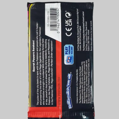 Perfect Order Booster Pack – English – Factory Sealed – Pokémon TCG – back