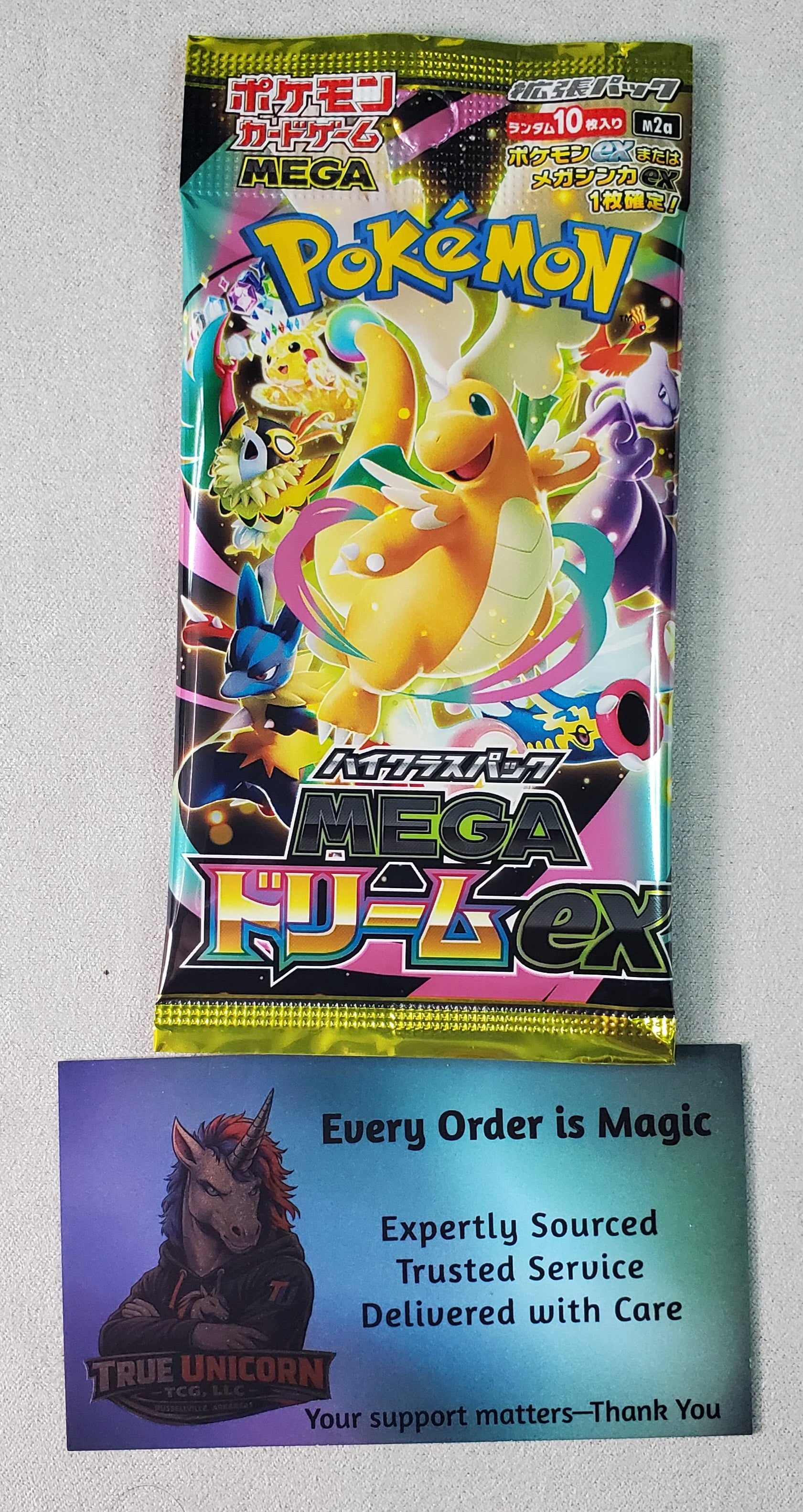 Pokémon TCG: Mega Dream ex Booster Pack – Japanese – Factory Sealed