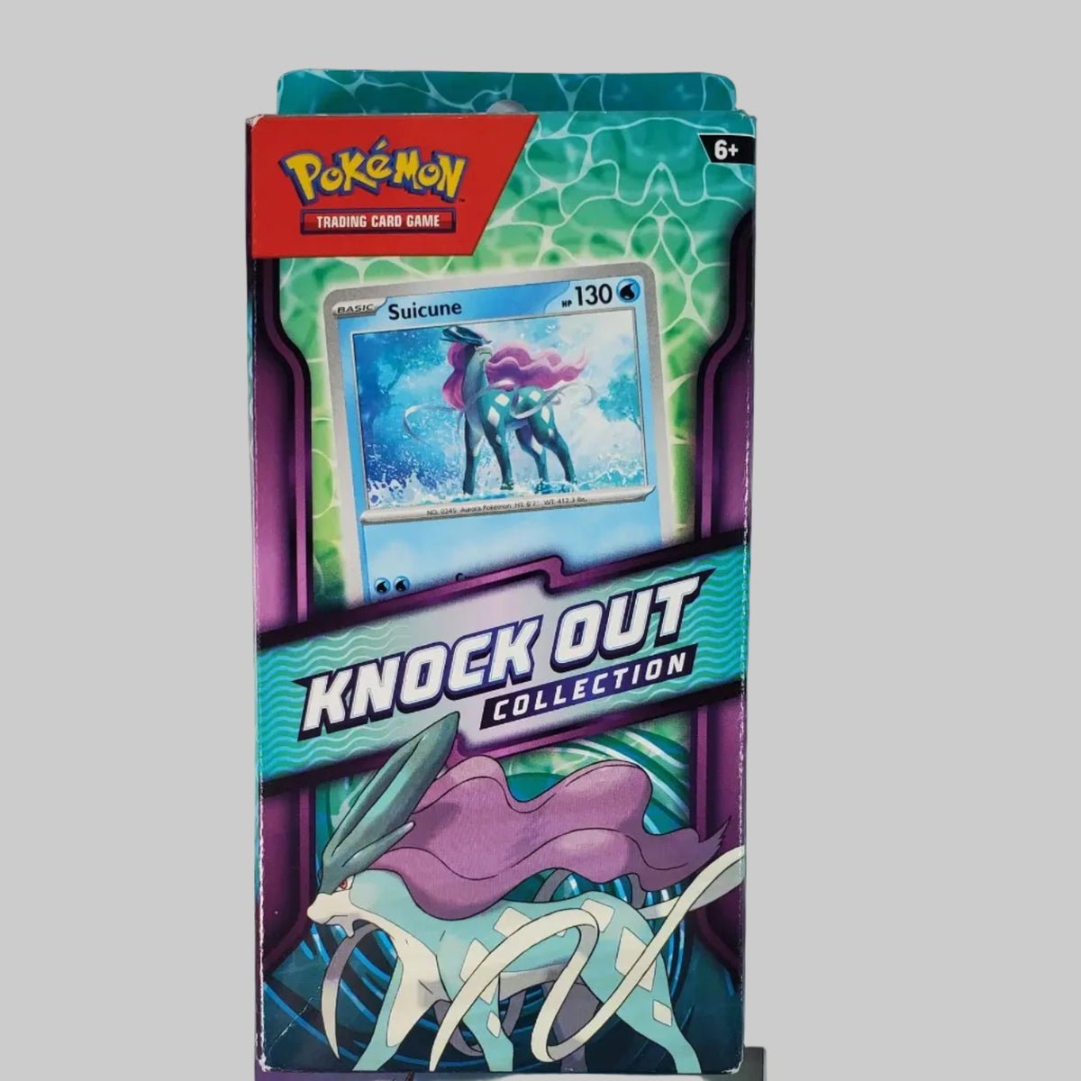 Pokémon Trading Card Game Knock Out Collection booster box photographed against a plain white background.