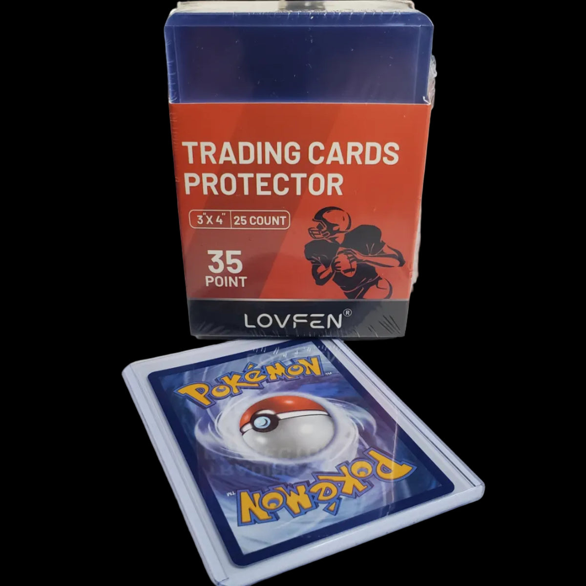 LOVFEN 35pt Top Loaders – 25 Count – Product View 1