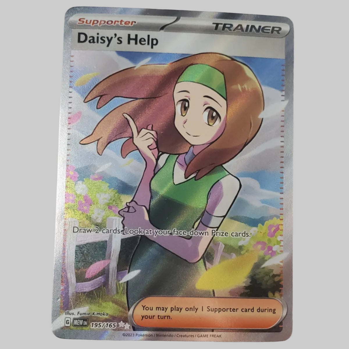 Daisy's Help 195/165 – 151 – Pokémon TCG card