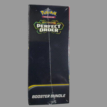 A sealed Pokémon TCG booster bundle box labeled 'Perfect Order' and 'Booster Bundle,' photographed upright against a plain light background.