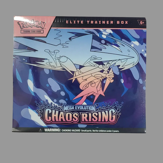 Chaos Rising Elite Trainer Box – English – Factory Sealed