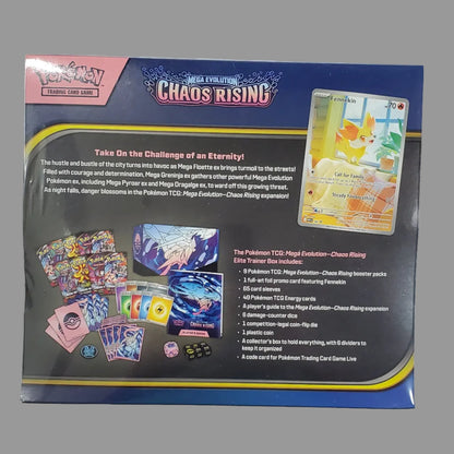 Chaos Rising Elite Trainer Box – English – Factory Sealed