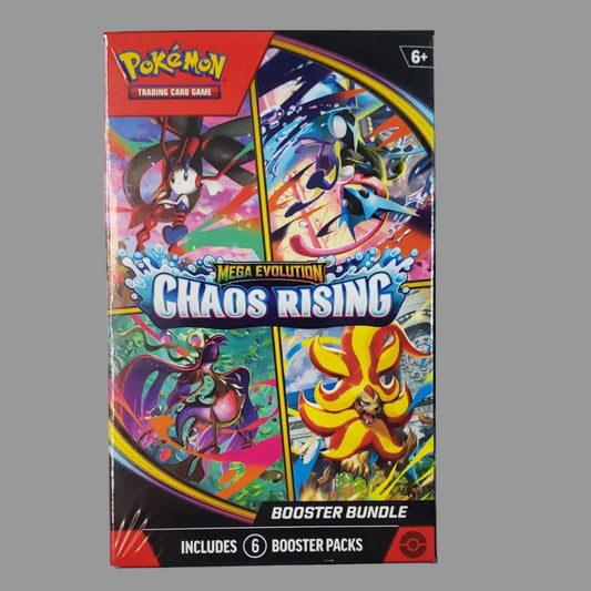 Chaos Rising Booster Bundle – 6 Packs – English – Factory Sealed