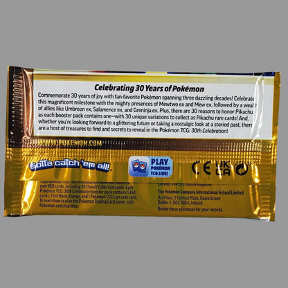 30th Celebration One Booster Pack - ME: 30th Celebration 30C - Factory Sealed
