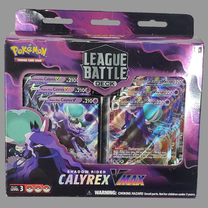 Pokemon League Battle Deck (Shadow Rider Calyrex VMax) Level 3 - Factory Sealed