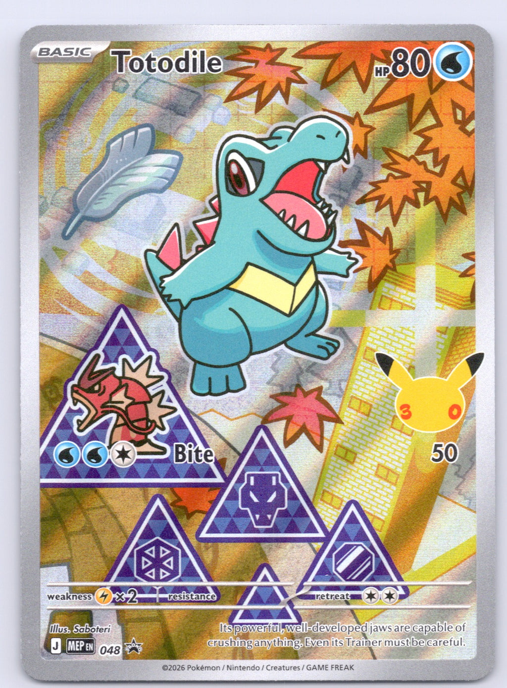 Totodile 048/MEP Promo NM - ME: Mega Evolution Promo