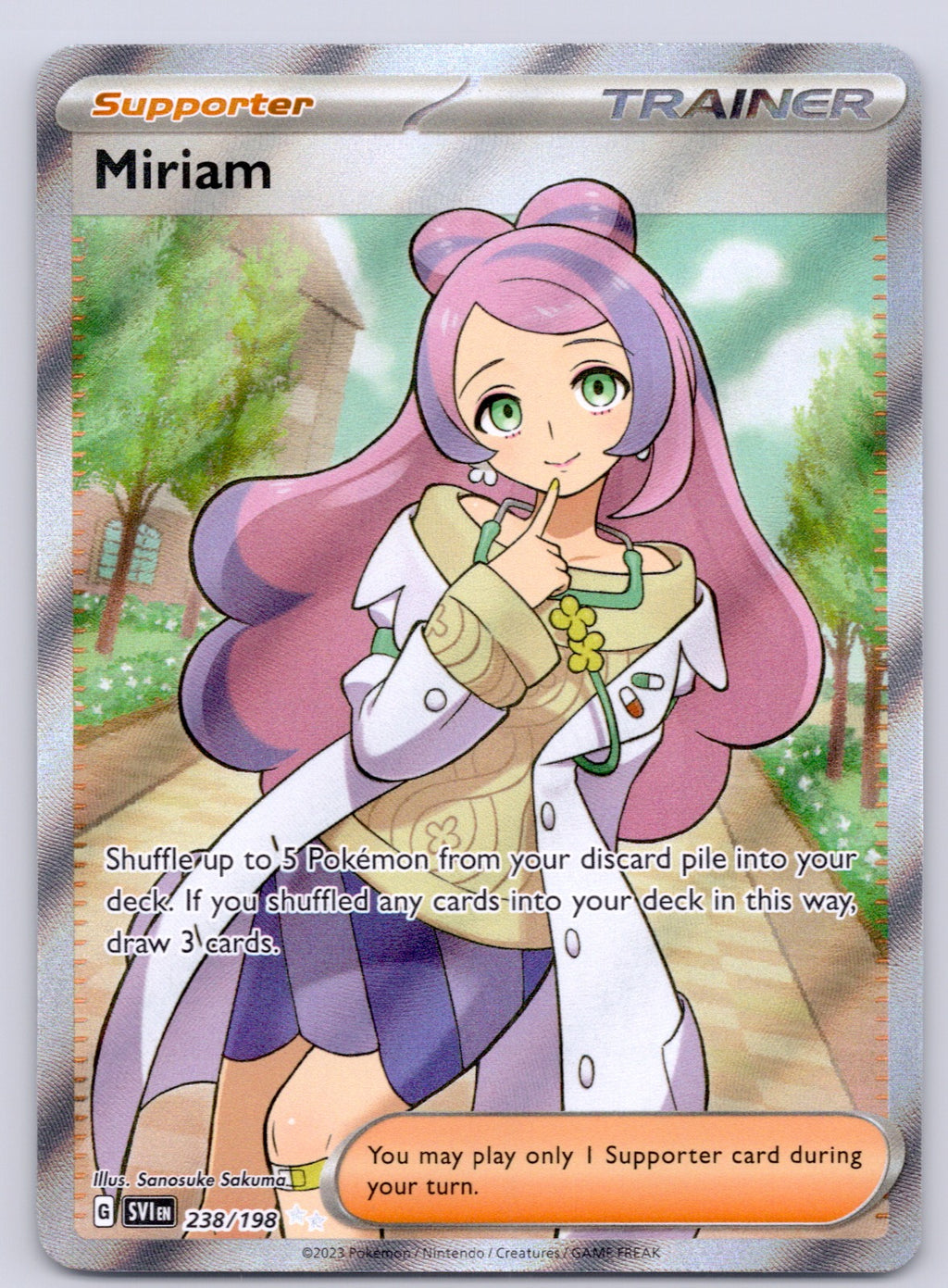 Miriam 238/198/SVI Ultra Rare NM - SV01: Scarlet & Violet Base Set