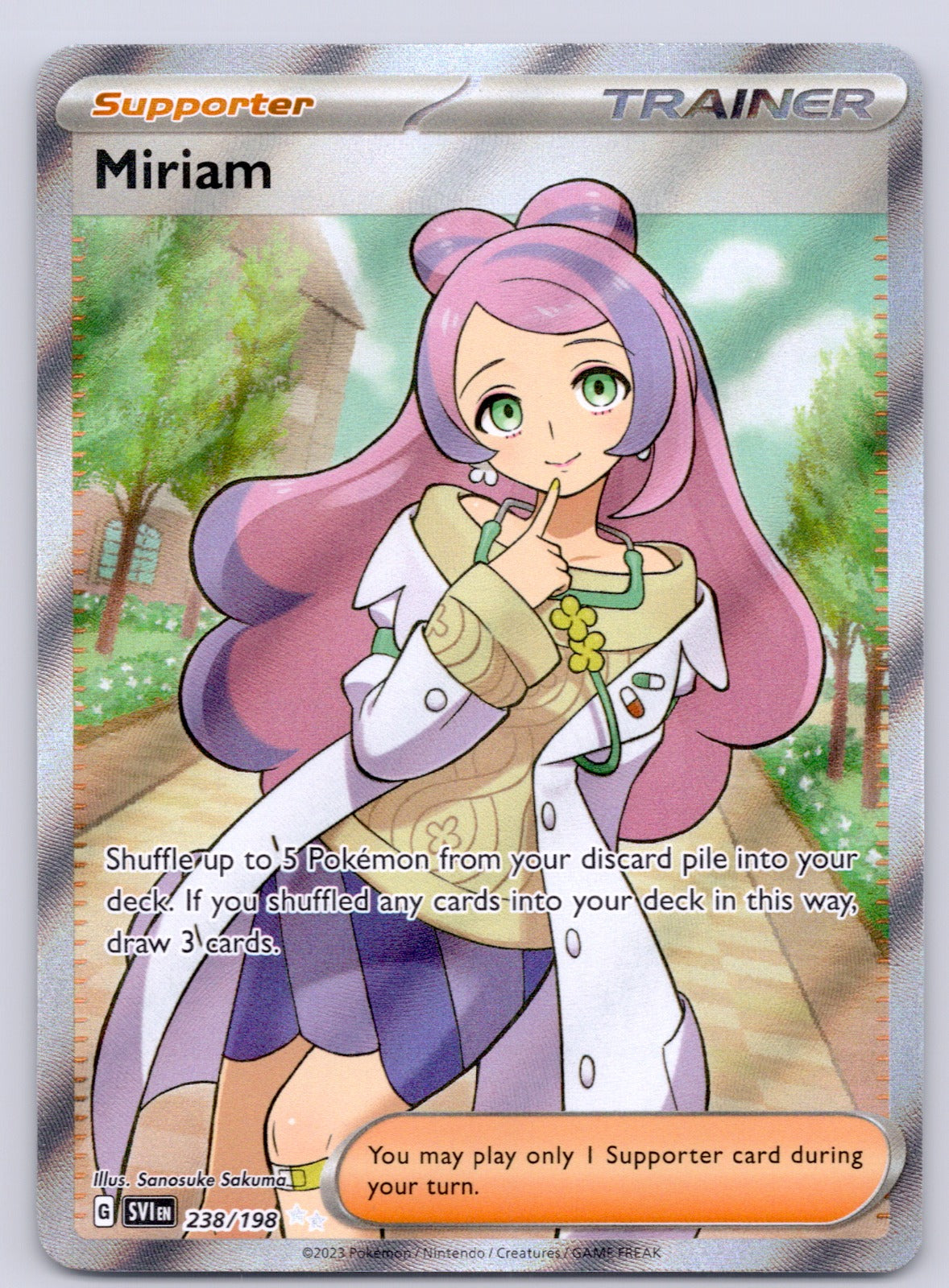 Miriam 238/198/SVI Ultra Rare NM - SV01: Scarlet & Violet Base Set