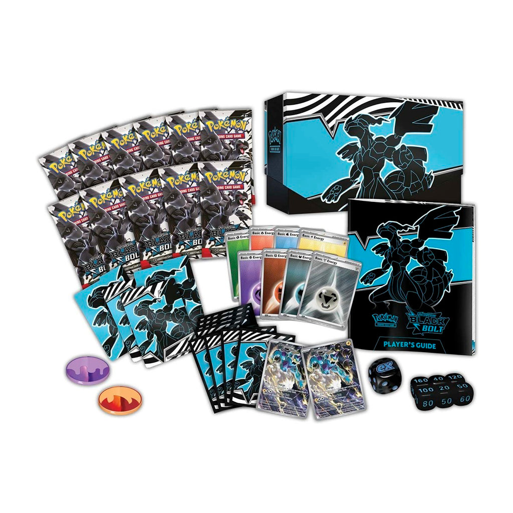 Pokémon TCG: Scarlet & Violet—Black Bolt Elite Trainer Box – Factory Sealed
