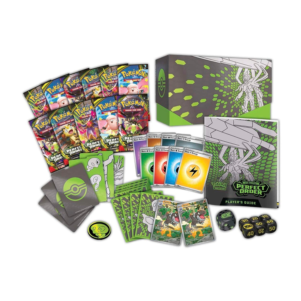 Pokémon TCG: Mega Evolution—Perfect Order Elite Trainer Box – Factory Sealed