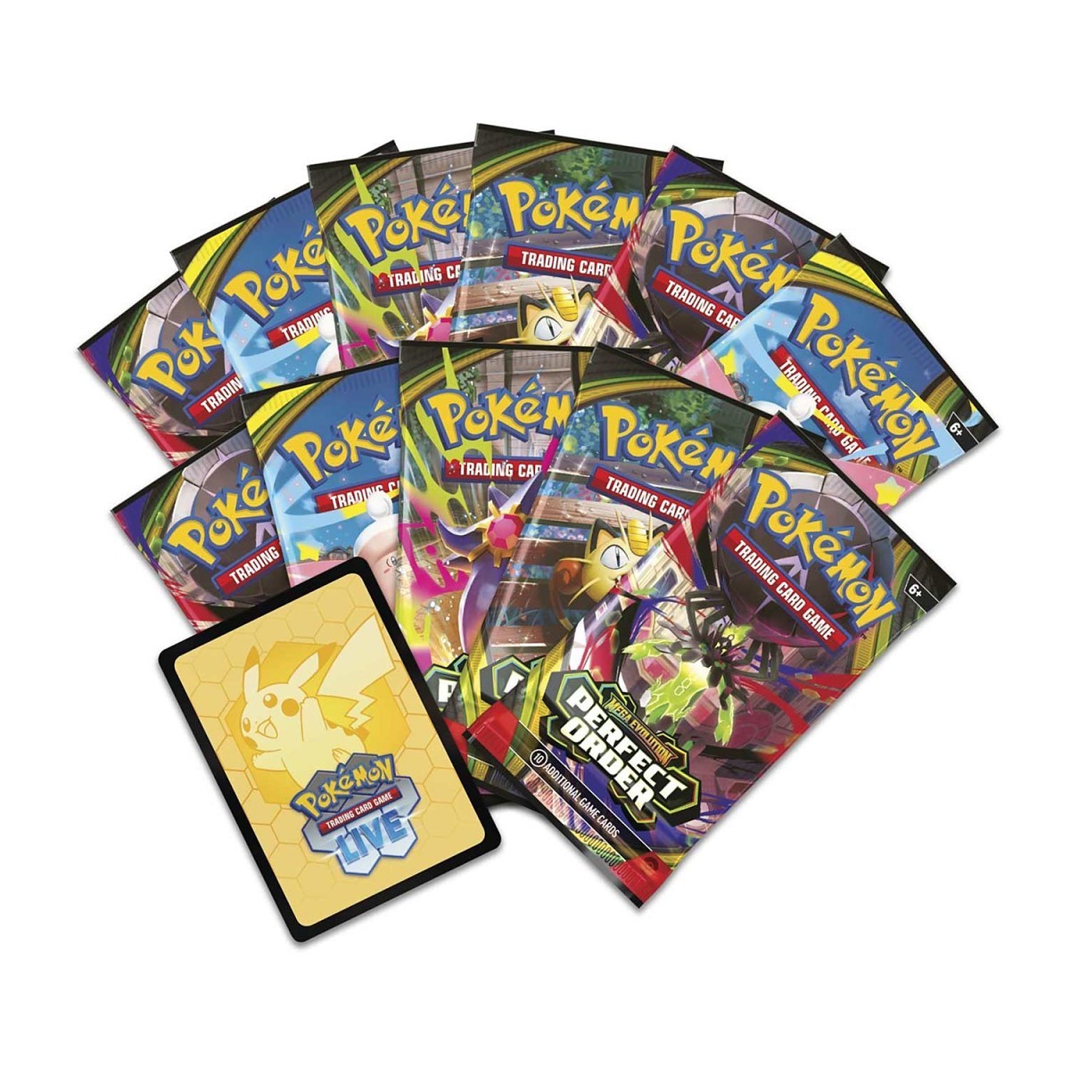 Pokémon TCG: Mega Evolution—Perfect Order Elite Trainer Box – Factory Sealed
