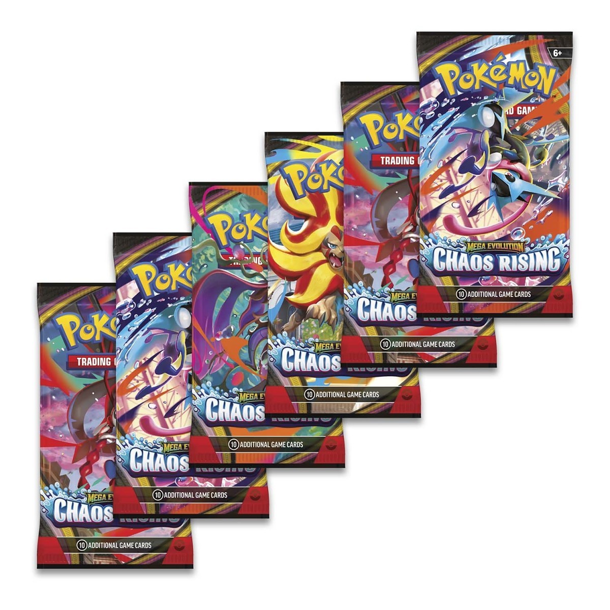 Chaos Rising Booster Bundle – 6 Packs – Factory Sealed