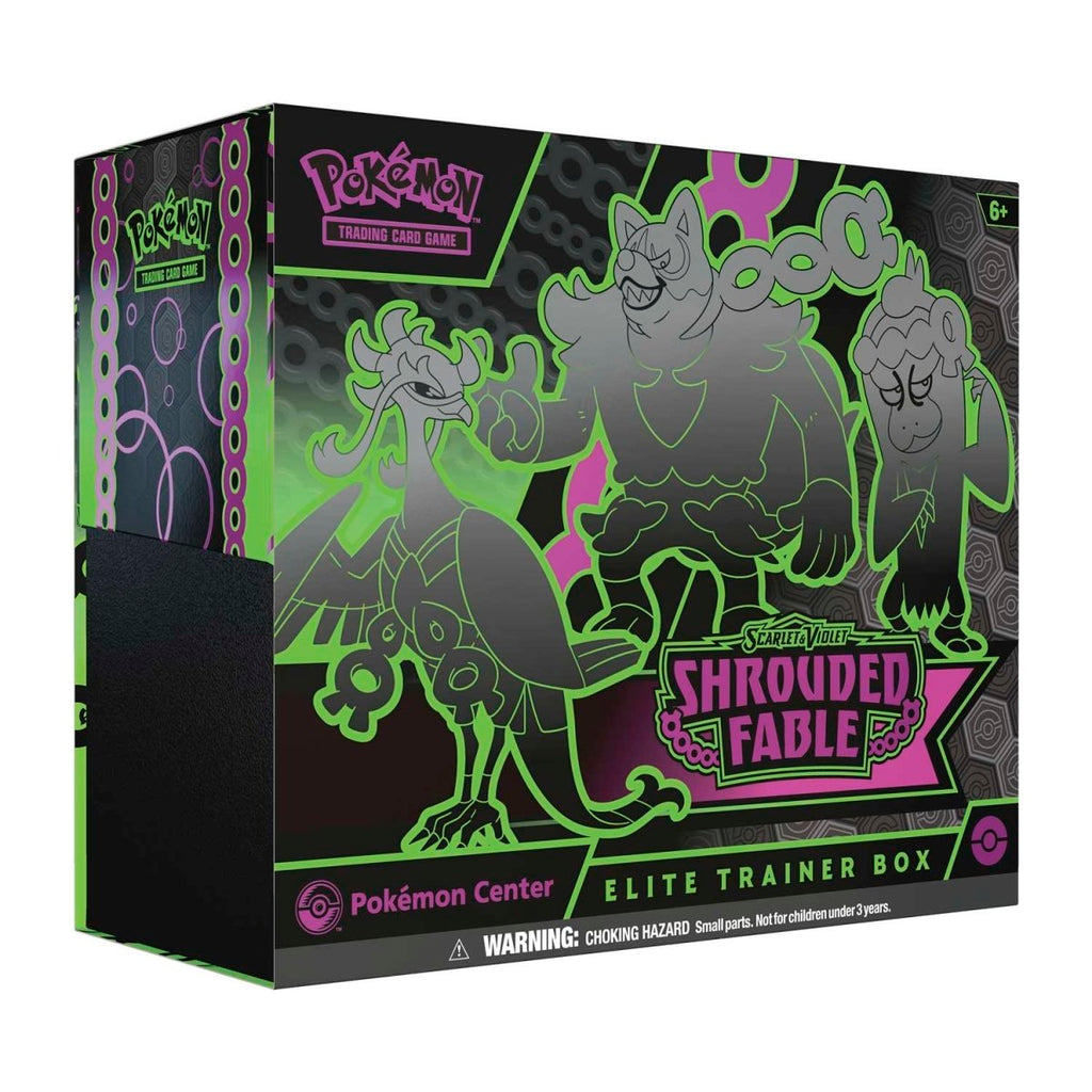 Pokémon TCG: Scarlet & Violet—Shrouded Fable Elite Trainer Box – Factory Sealed