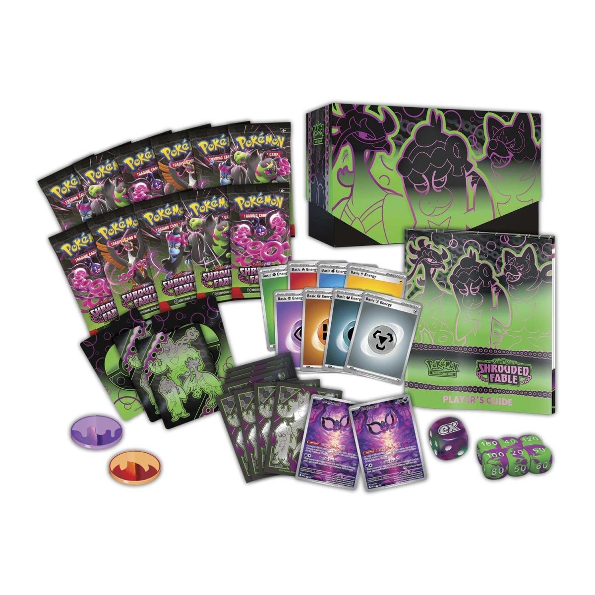 Pokémon TCG: Scarlet & Violet—Shrouded Fable Elite Trainer Box – Factory Sealed