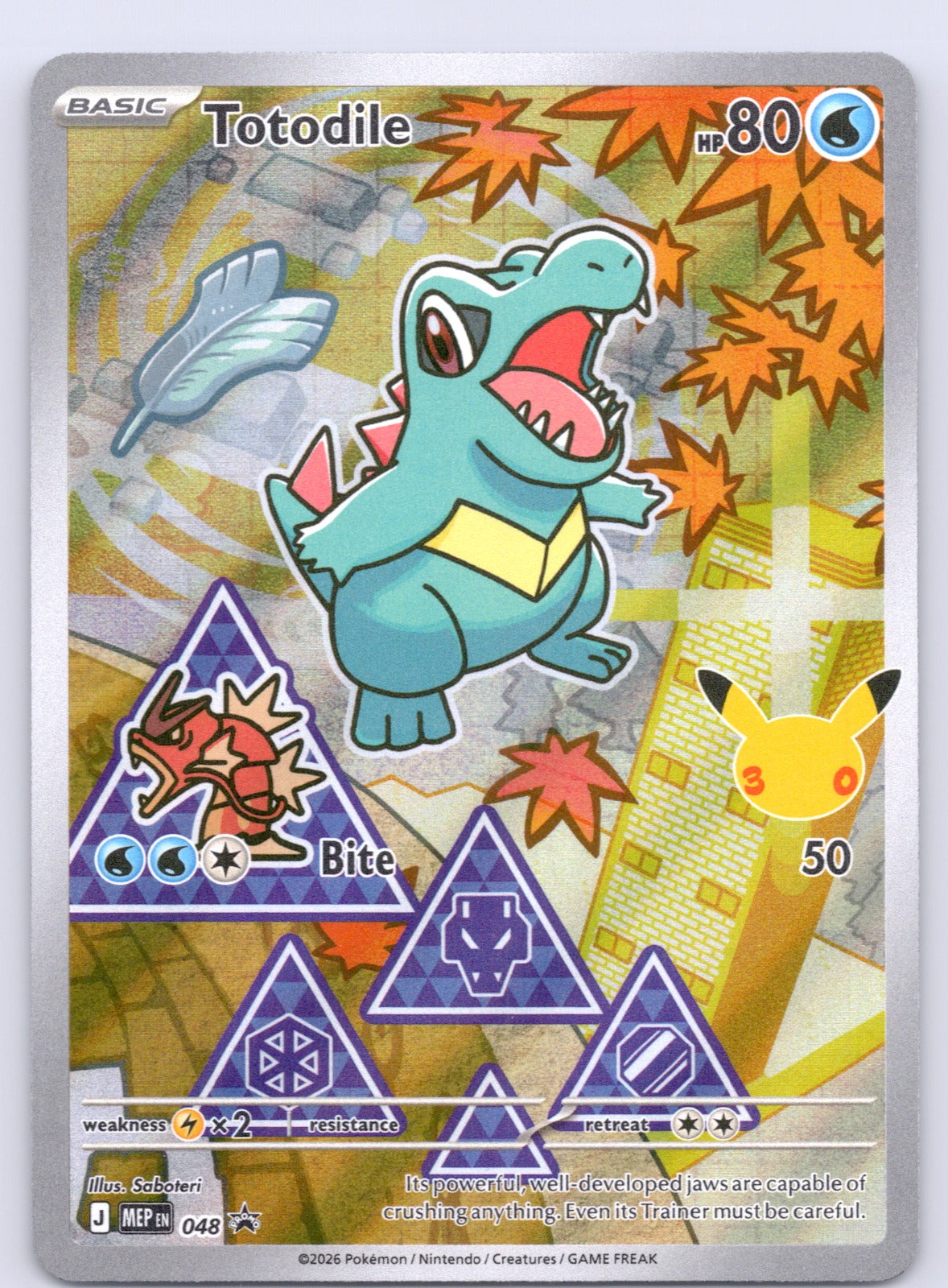 Totodile 048/MEP Promo NM - ME: Mega Evolution Promo