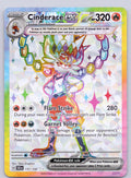 Cinderace ex 157/142/SCR Ultra Rare NM - SV07: Stellar Crown