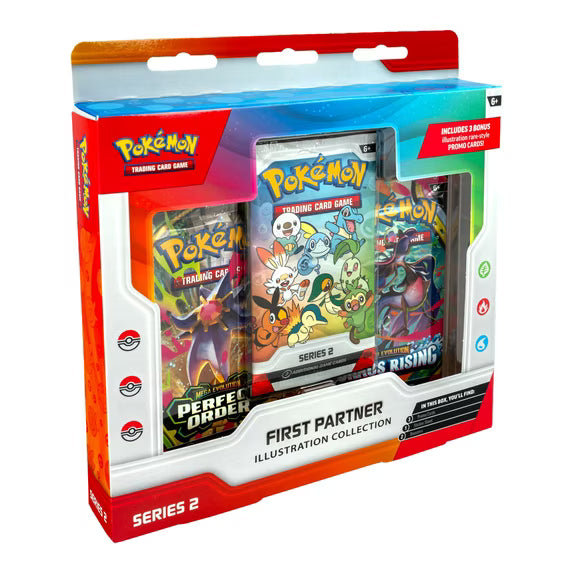 Pokémon TCG: First Partner Illustration Collection—Series 2 – Factory Sealed