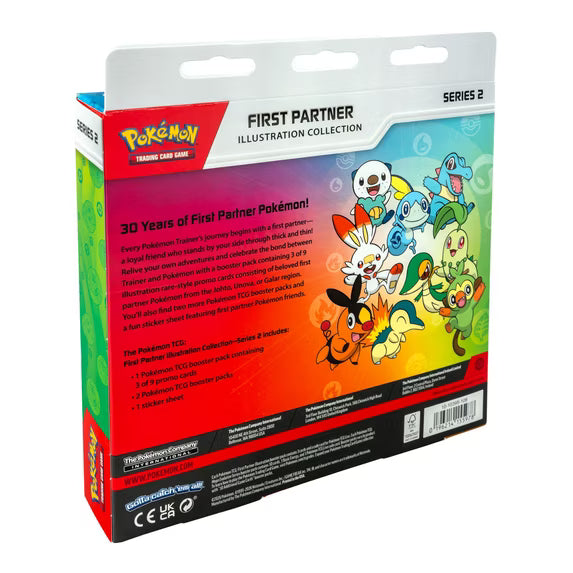Pokémon TCG: First Partner Illustration Collection—Series 2 – Factory Sealed