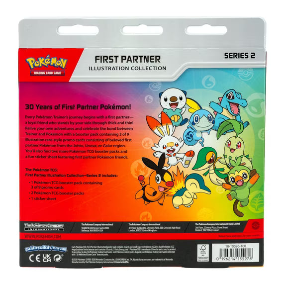 Pokémon TCG: First Partner Illustration Collection—Series 2 – Factory Sealed