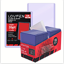 LOVFEN 200-count trading card protector bundle