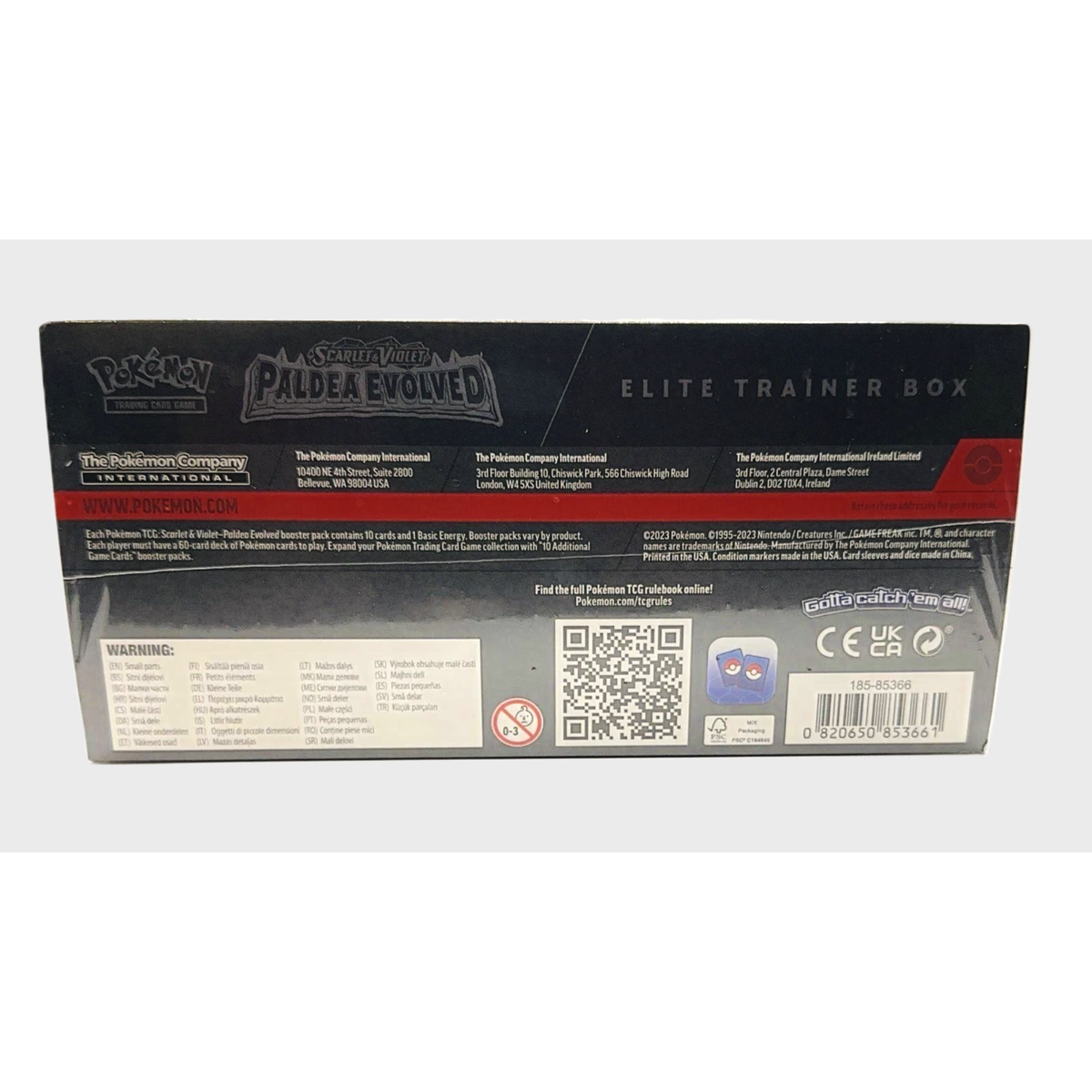 Paldea Evolved Elite Trainer Box – Factory Sealed – Image 3