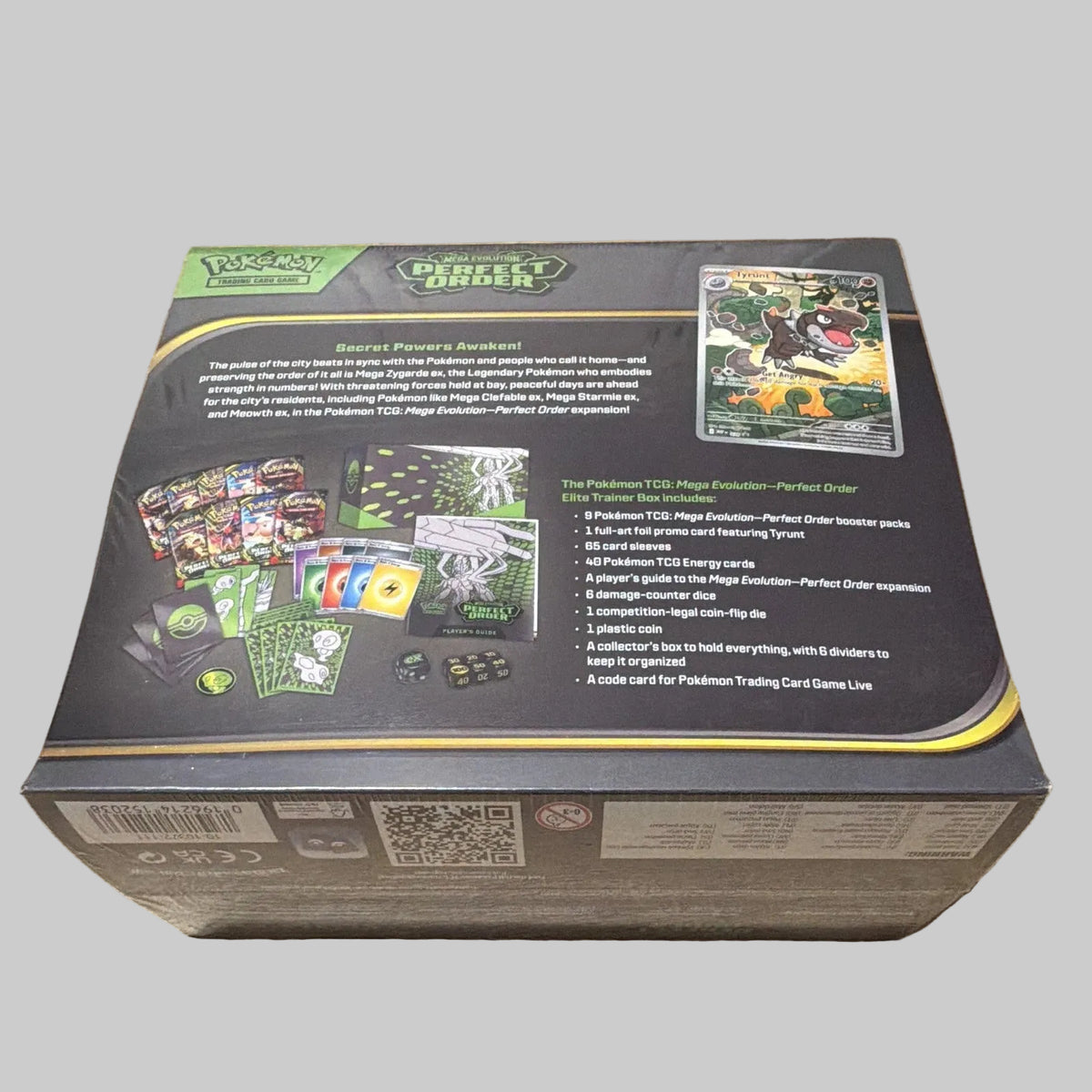 Perfect Order Elite Trainer Box – English – Factory Sealed – Pokémon TCG – back
