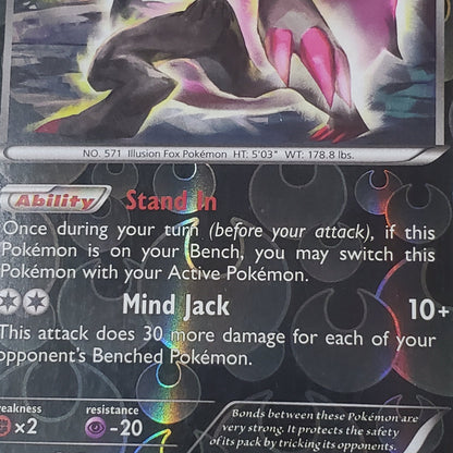 Zoroark 91/162 - English Rare Holo - XY - BREAKthrough - Lightly Played