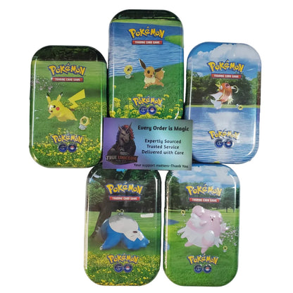 Pokémon GO Mini Tin – Pikachu Artwork – Factory Sealed – Image 1