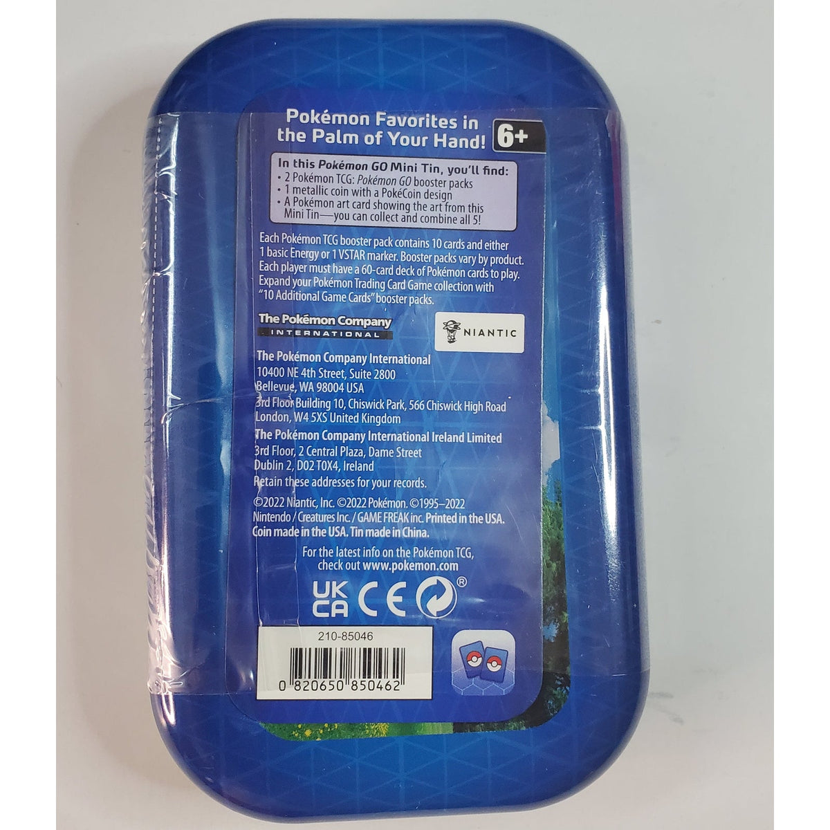 Pokémon GO Mini Tin – Pikachu Artwork – Factory Sealed – Image 8