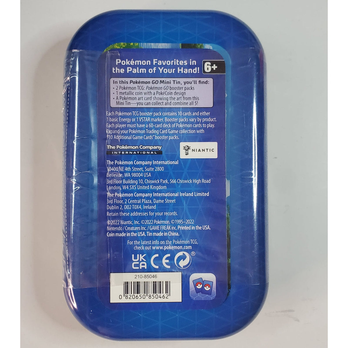 Pokémon GO Mini Tin – Pikachu Artwork – Factory Sealed – Image 6